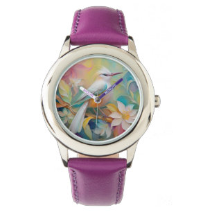 Getuft Golden Rumped Fantasy Bird Horloge