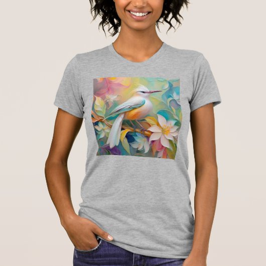 Getuft Golden Rumped Fantasy Bird T-shirt (Voorkant)