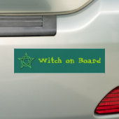 Getuige aan boord bumpersticker (Op auto)