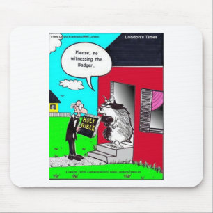 Getuige Das Grappige Mokken Kaarten T-shirts & Cad Muismat