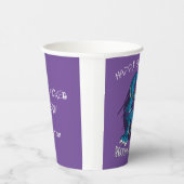 Getuige met T-Rex-illustratie Halloween-partij Papieren Bekers (Rechts)