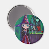 Getuige met valk en draak magneet (Voorkant / Achterkant)