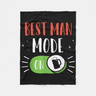 Getuige Mode Aan Bruid Bruidegom Vrijgezellen Team Fleece Deken