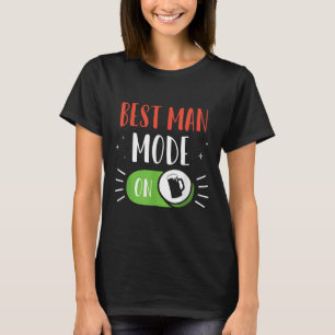 Getuige Mode Aan Feest Bruid Bruidegom Vrijgezelle T-shirt