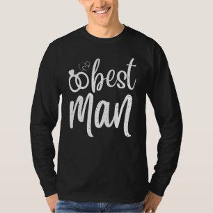 Getuige Schattig Verloving Passend Nieuwgetrouwden T-shirt
