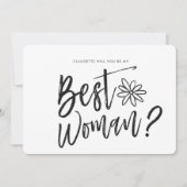 Getuige | Script huwelijksfeest verzoek Kaart (Voorkant)