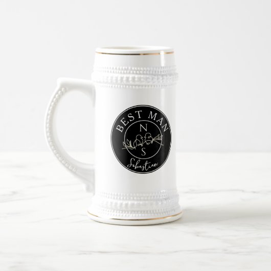 Getuige Trouwen Bierpul (Links)