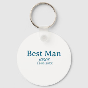 getuige vrijgezellenfeest voeg naam toe modern sim sleutelhanger