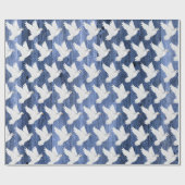 Getuige witte duiven Rustic Wedding Cadeaupapier (Vlak)