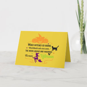 Getuigen en pompoenen kaart