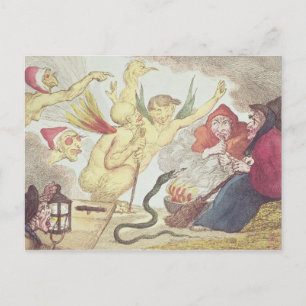 Getuigen in een Hayloft Briefkaart