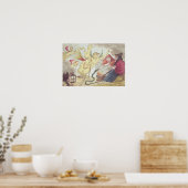 Getuigen in een Hayloft Poster (Keuken)