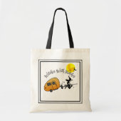 Getuigen met Hitches Halloween Camper Tote Bag (Voorkant)
