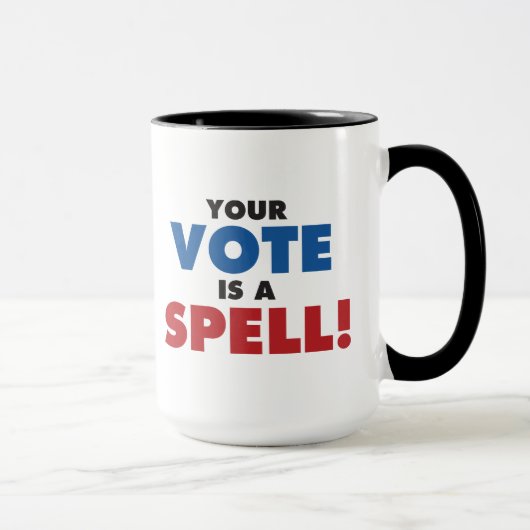 Getuigen stemmen! Uw stem is een Mok van de Spell (Rechts)