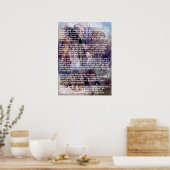 getuigenis van de hoofden van de gevechten poster (Keuken)