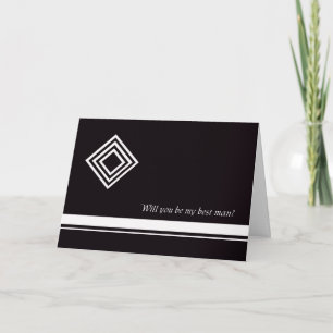 Getuigenkaart met diamant