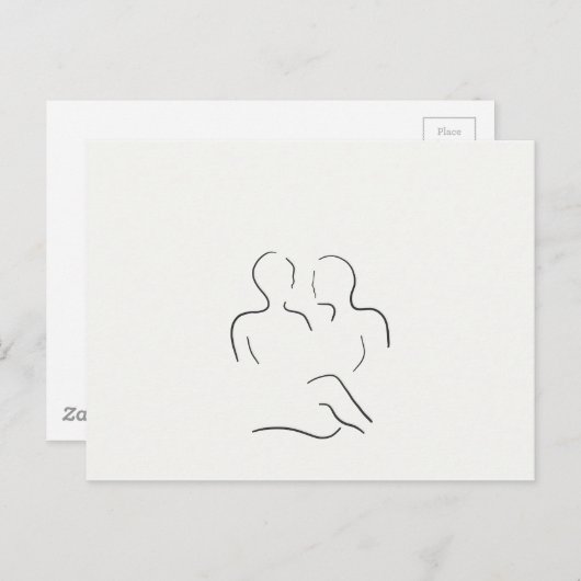 getwijnd briefkaart (Voorkant / Achterkant)