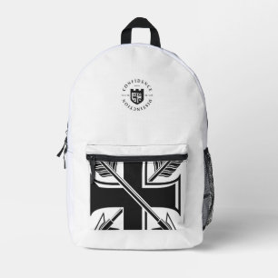 GEUEE Vintage Knight Serie Bedrukte Rugzak