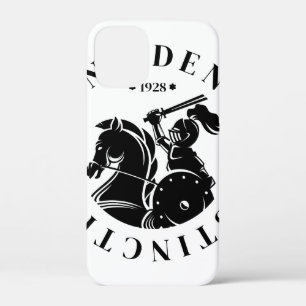 GEUEE Vintage Knight Serie iPhone 12 Mini Hoesje