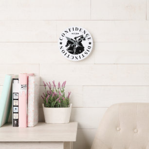 GEUEE Vintage Knight Serie Ronde Klok