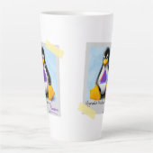 Geüpgraded Windows Endevour OS Tux Latte Mok (Voorkant)