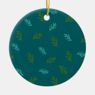 Geur van een bos  keramisch ornament