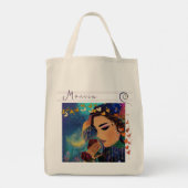 Geur van Rozen grillig Tote Bag (Achterkant)