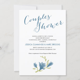 Geurende Freesia Bloemblaadjes Koppel Bruisfeest Kaart