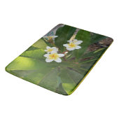 Geurige Frangipani Bloemen Badmat (Gekanteld)