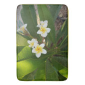 Geurige Frangipani Bloemen Badmat (Voorkant Verticaal)