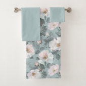 Geurige witte rozen bad handdoek (Insitu)
