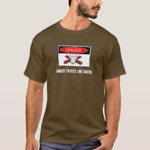 Gevaar: Bacon gearomatiseerd T-shirt