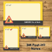 Gevaar DJs aan het werk Post-it® Notes