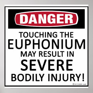 Gevaar Euphonium Poster