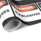 Gevaar: Explosieven Cadeaupapier (Rol Hoek)