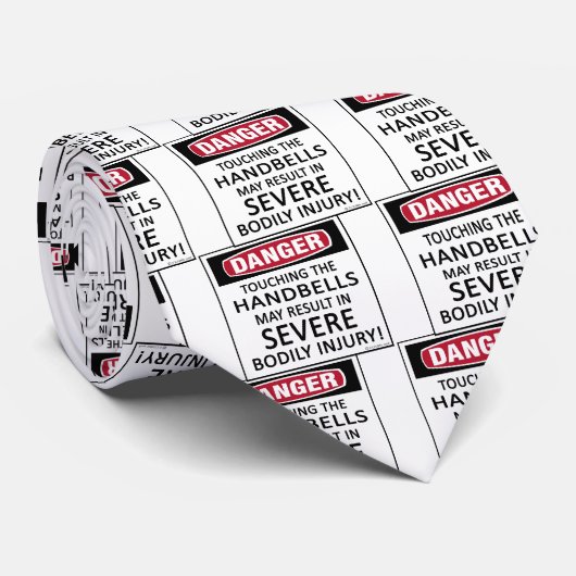 Gevaar Handbells Stropdas (Opgerold)