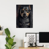Gevaar Hond Poster (Thuiskantoor)