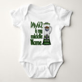 Gevaar is mijn middennaam romper (Voorkant)