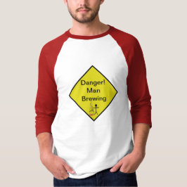 Gevaar! Man Brouwerij T-shirt