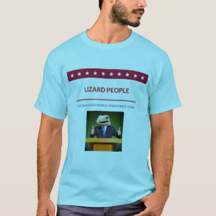 Gevaar mensen: Nieuwe wereldorde T-shirt