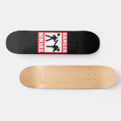 Gevaar Ninja's Skateboard (Horizontaal)