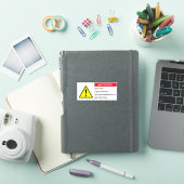 Gevaar Open het label niet (iPad Cover)