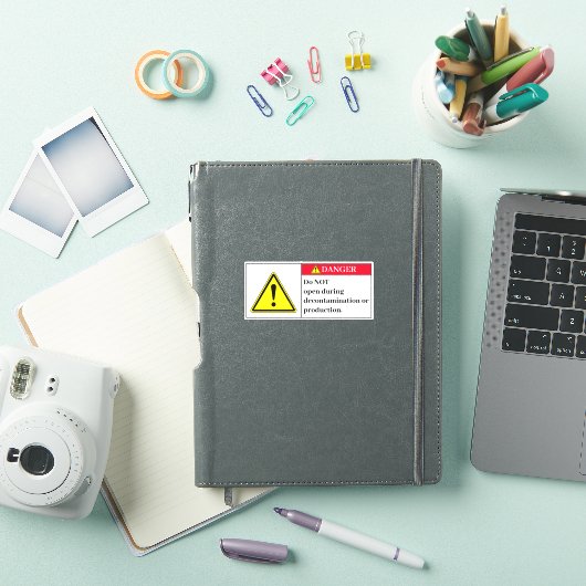 Gevaar Open het label niet (iPad Cover)