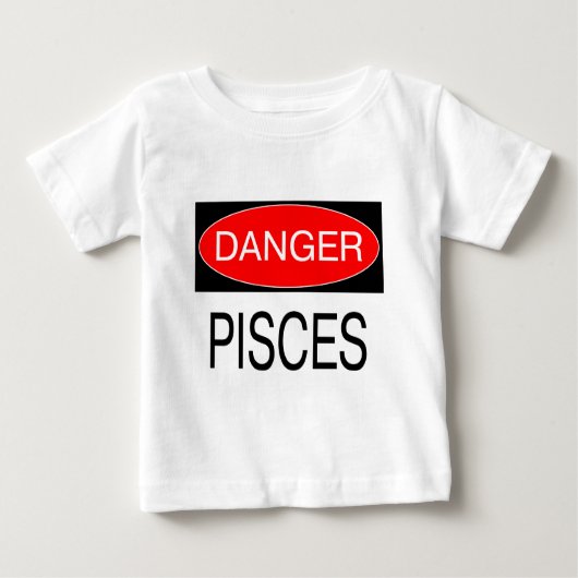 Gevaar - Pisces Funny Astrology T-Shirt Pet Mok (Voorkant)