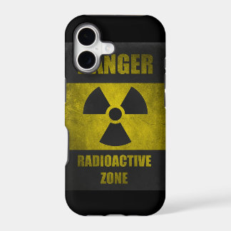 Gevaar Radioactief Zone Retor Funny iPhone 5 Hoesj