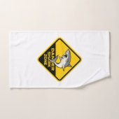 Gevaar Shark Zone Bad Handdoek (Handdoek)