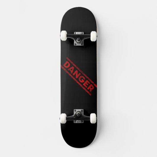 Gevaar Skateboard Design (Voorkant)