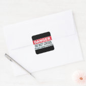Gevaar Sticker (Envelop)
