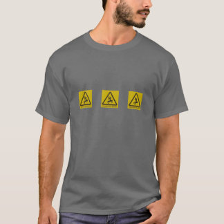Gevaar van overlijden t-shirt