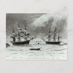 Gevaar voor de situatie van de Isabella en Briefkaart